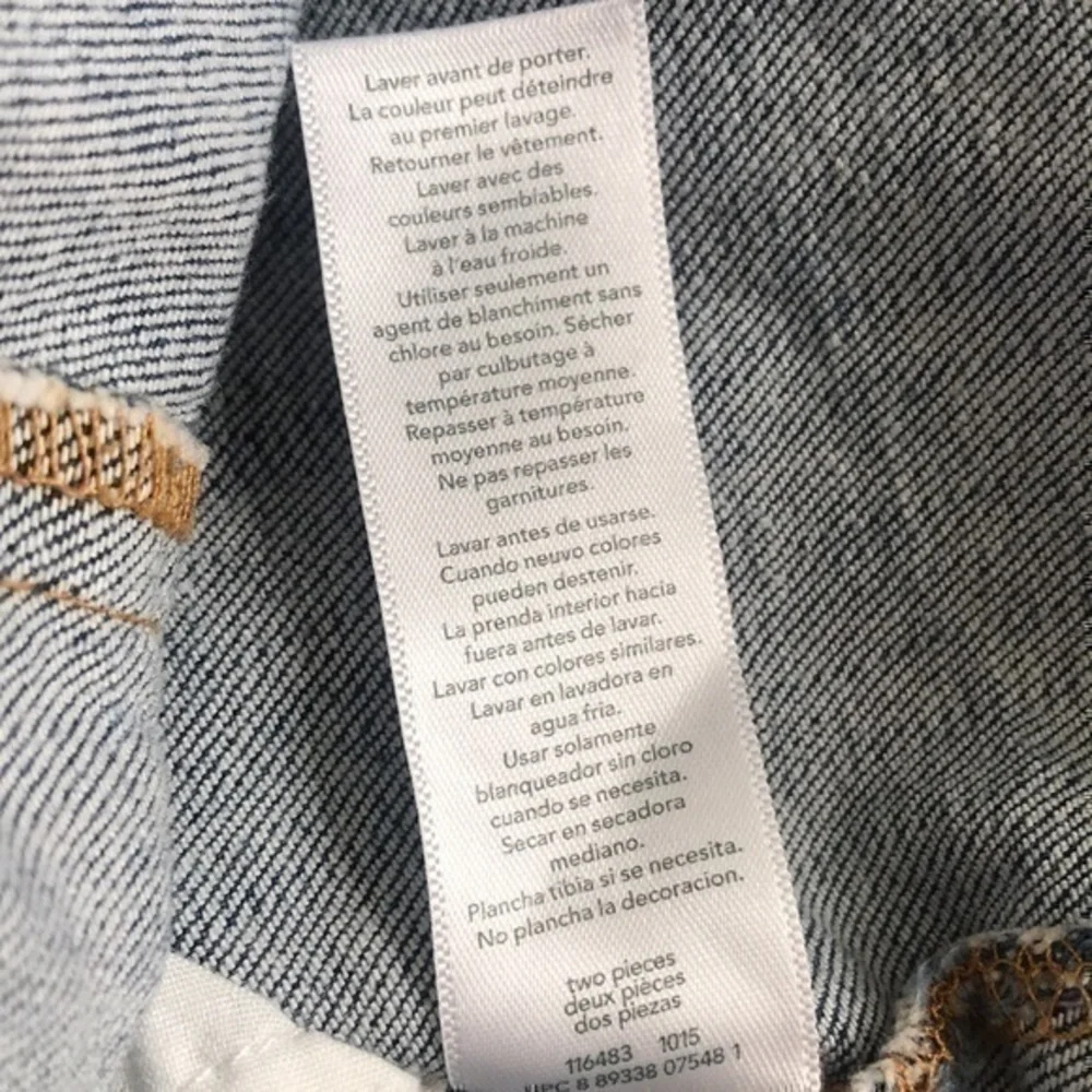 Carter’s Demin Dress 24 months fabric blend
